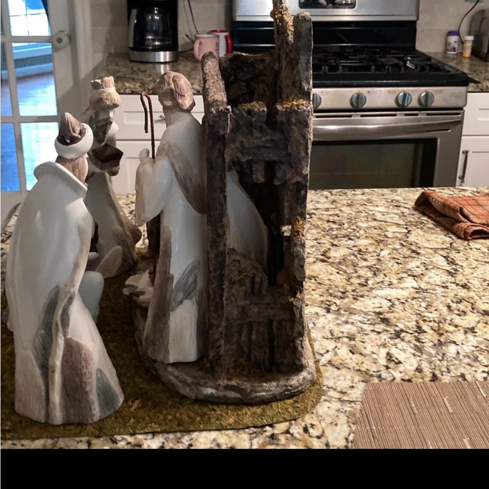 Complete nativity set figures matte finish, crèche, mat - Picture 9 of 9